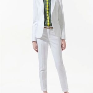 Zara White blazer